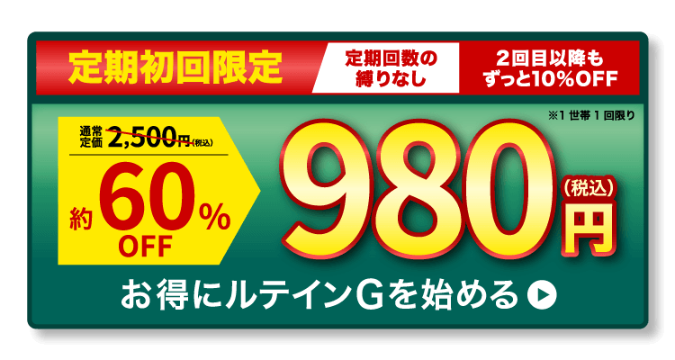 定期初回限定980円